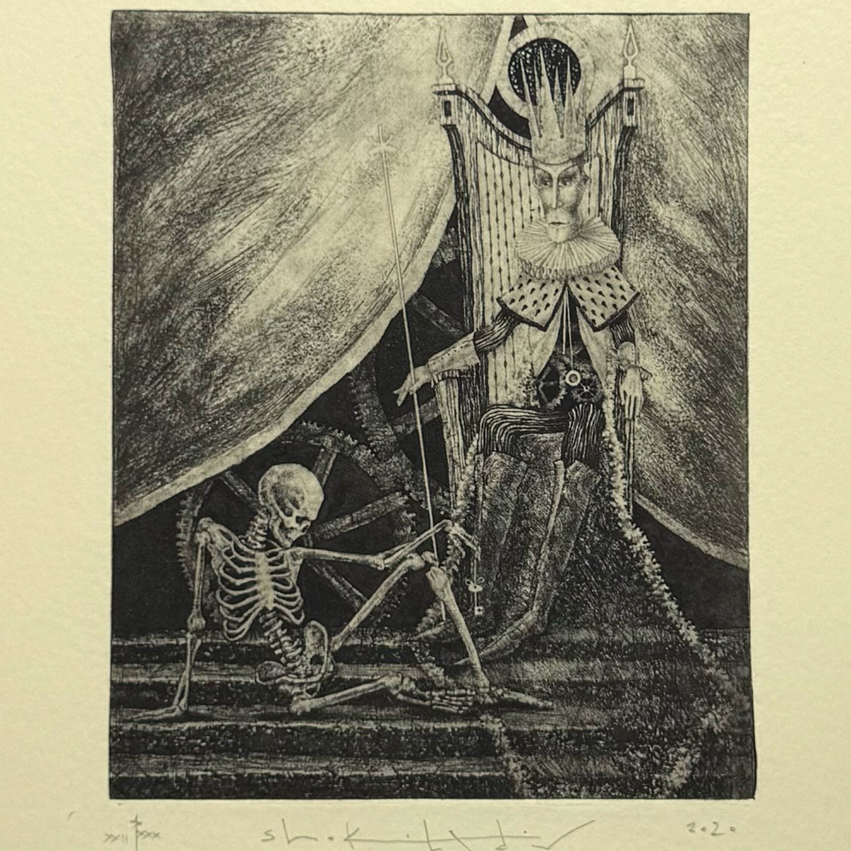 February 2026: Egor Shokolodov: Zink Plate Etching