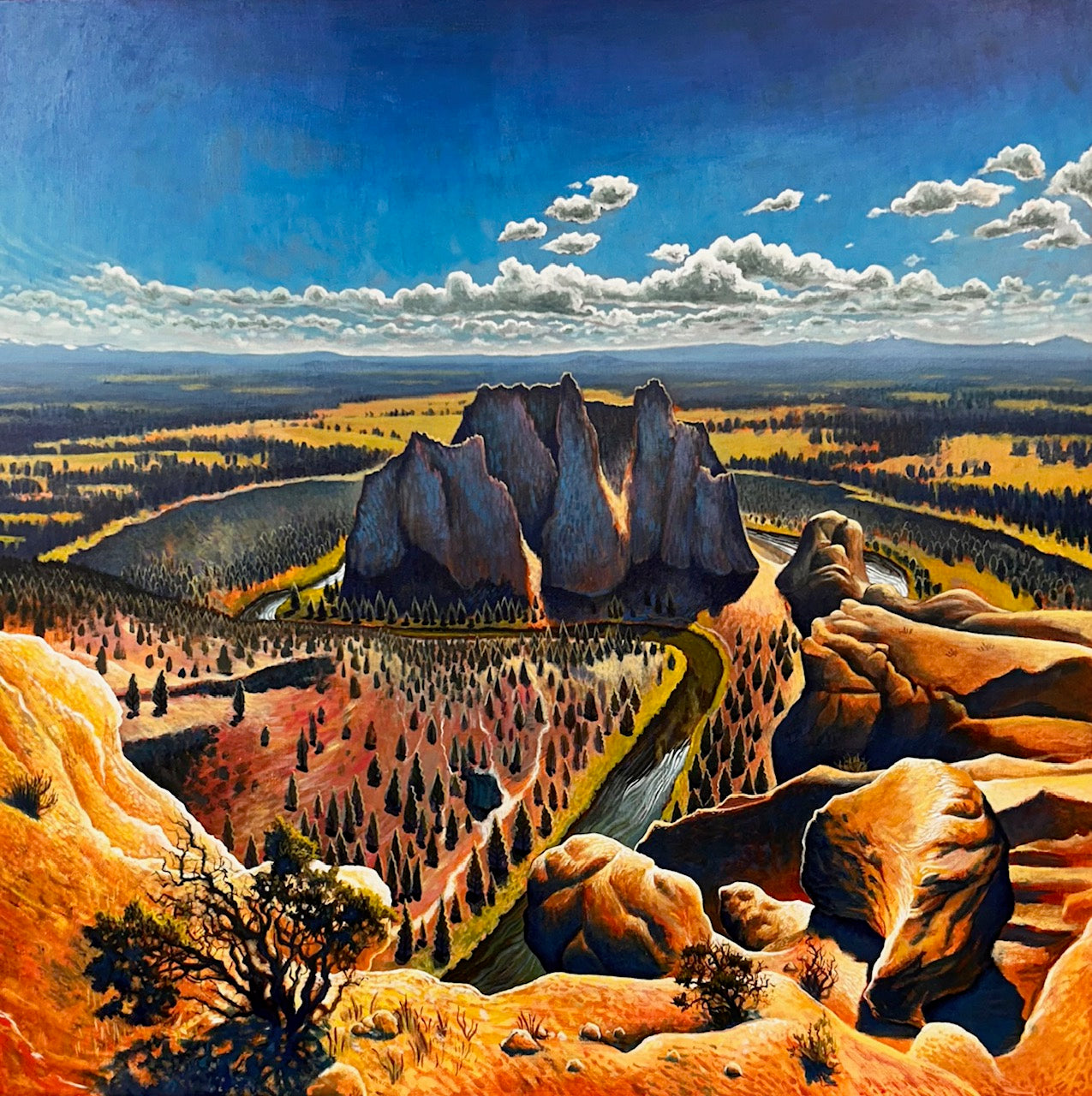 June 2025: Joel Briggs - Acrylic Painting