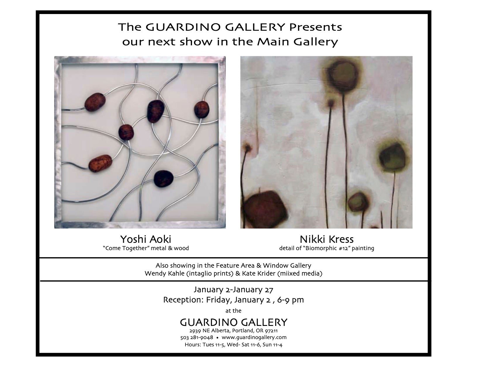 January 2009: Nikki Kress & Yoshi Aoki