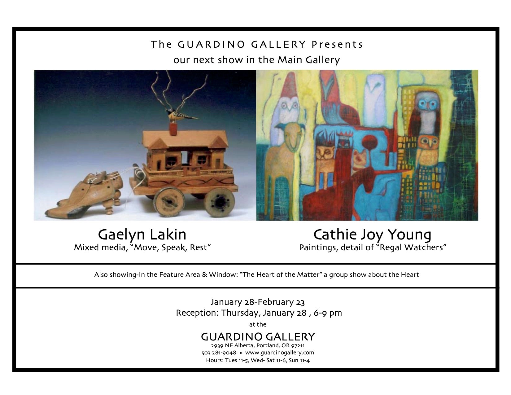 February 2010: Gaelyn Lakin & Cathie Joy Young