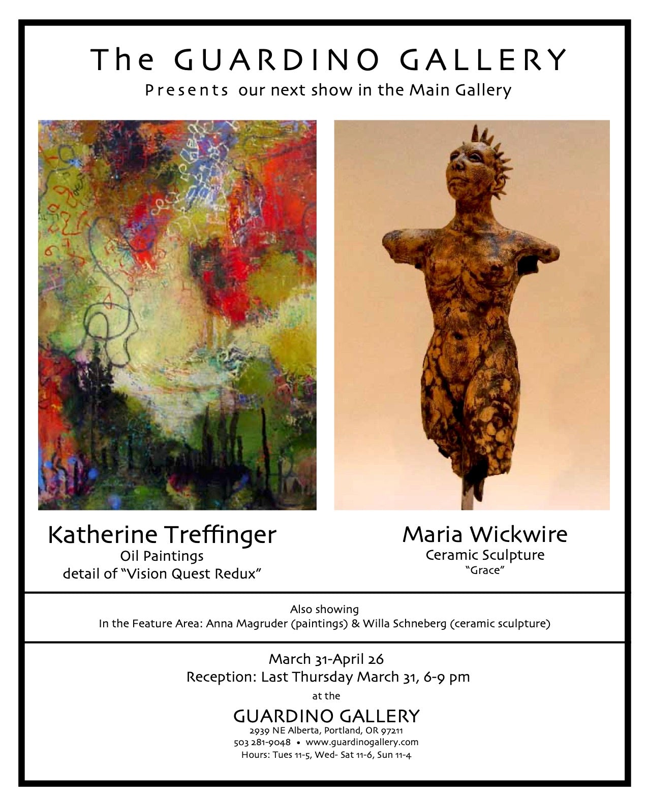 April 2011: Katherine Treffinger & Maria Wickwire