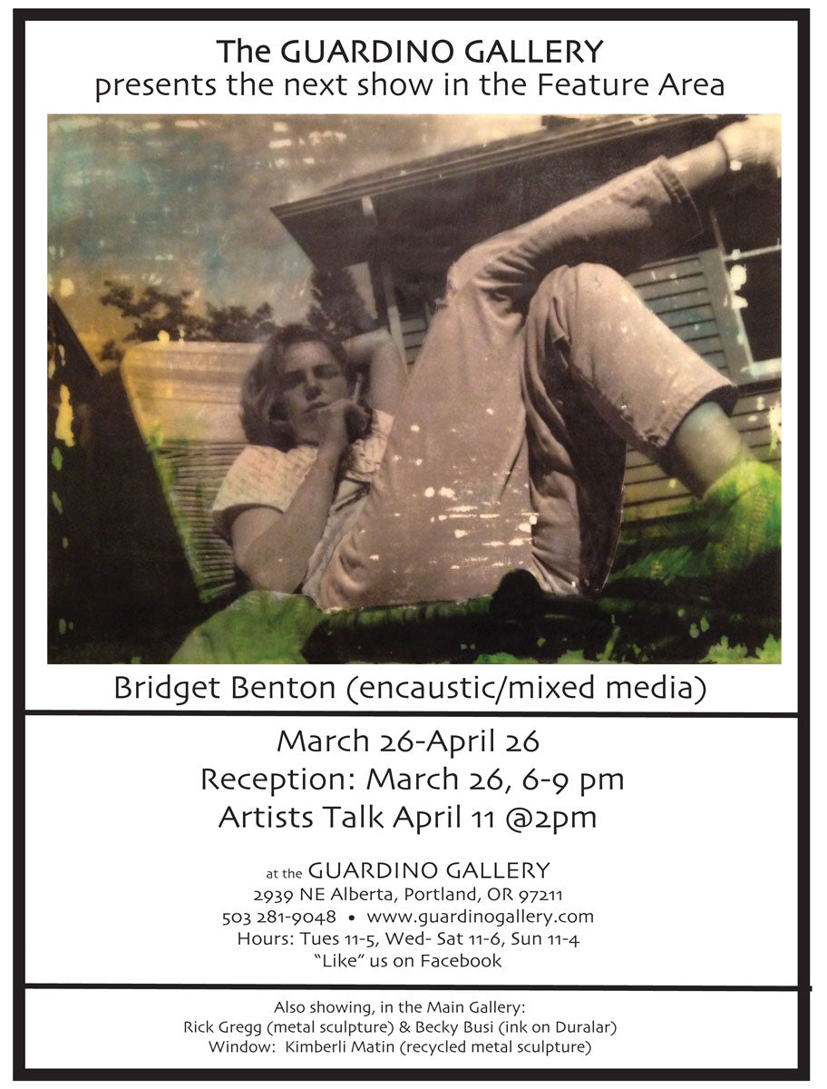 April 2015: Bridget Benton