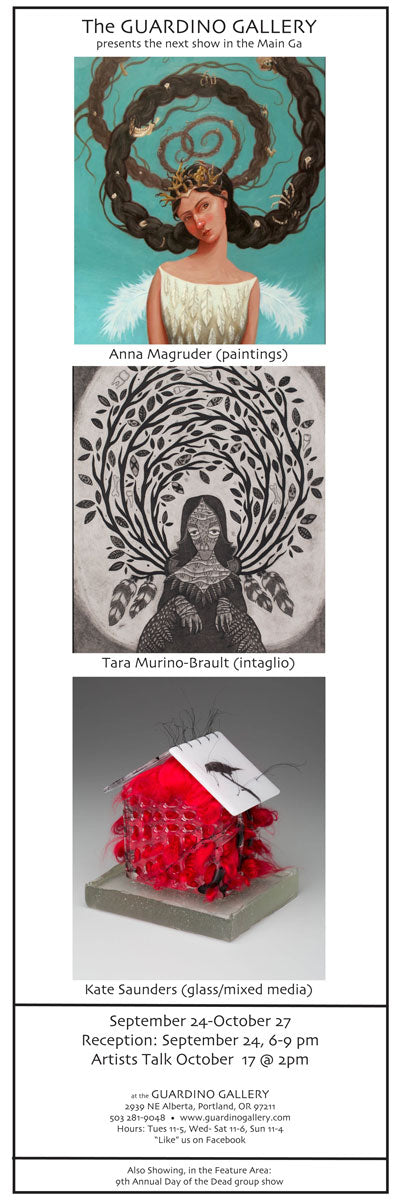 October 2015: Anna Magruder, Tara Murino-Brault & Kate Saunders