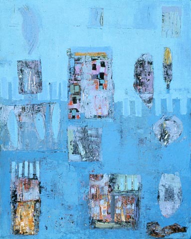 April 2002: Marcia Hindman, oil paintings