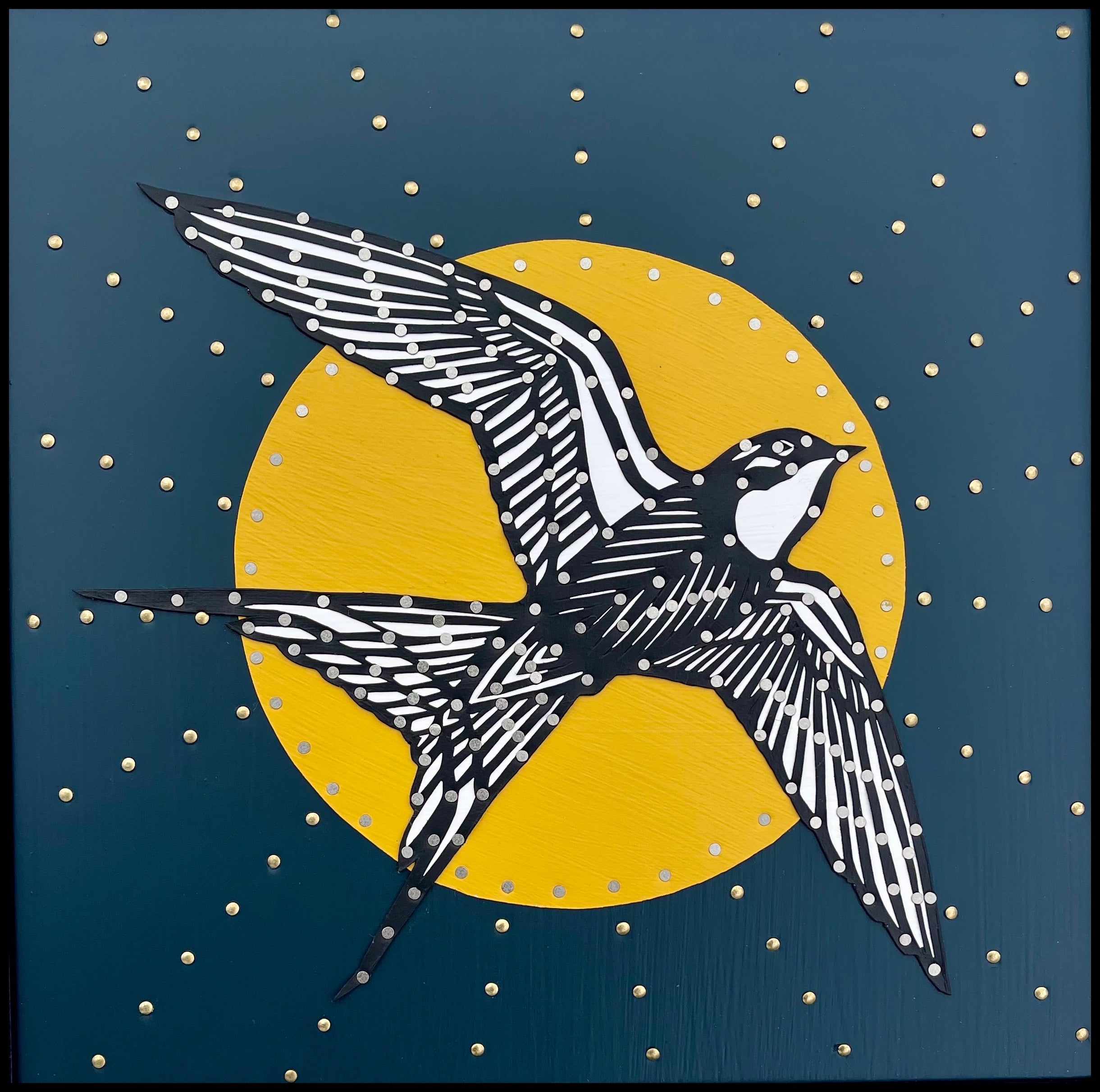 March 2024: Kim Hamblin - Cut Paper Assemblage