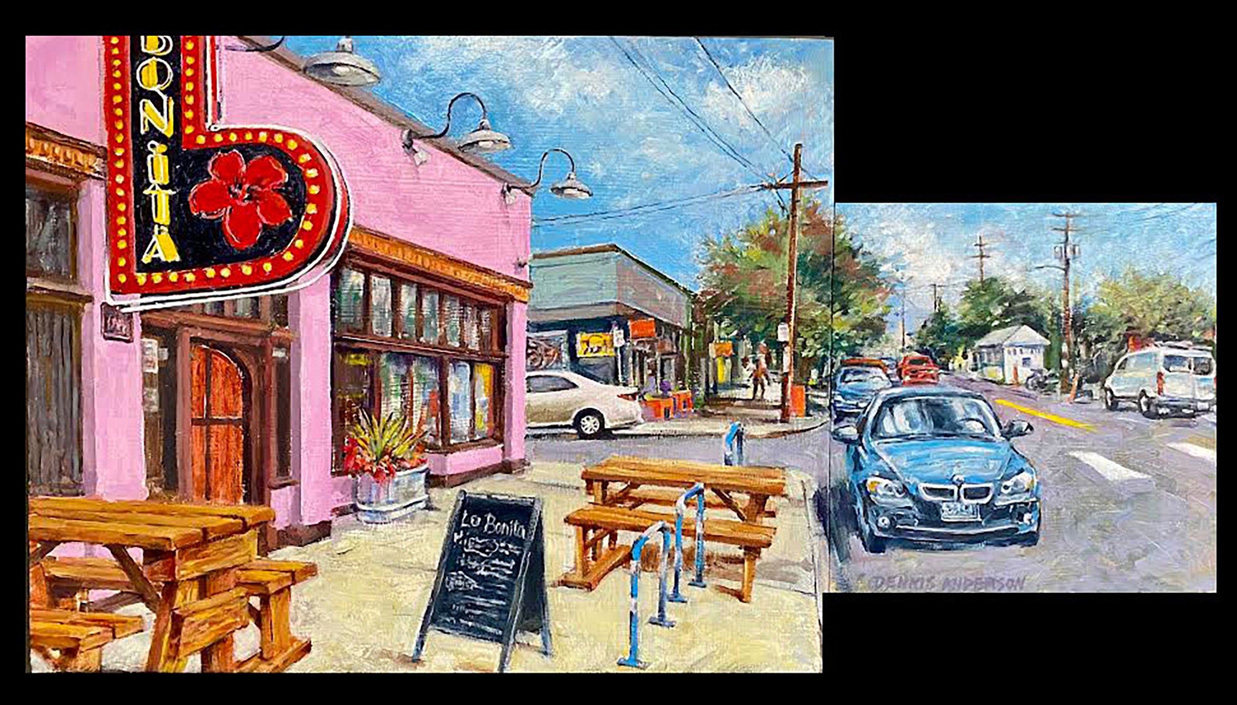 June 2024: Dennis Anderson - Oil on Panel