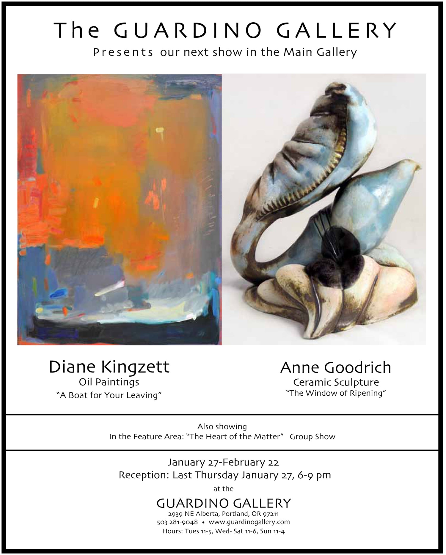 February 2011: Diane Kingzett & Anne Goodrich