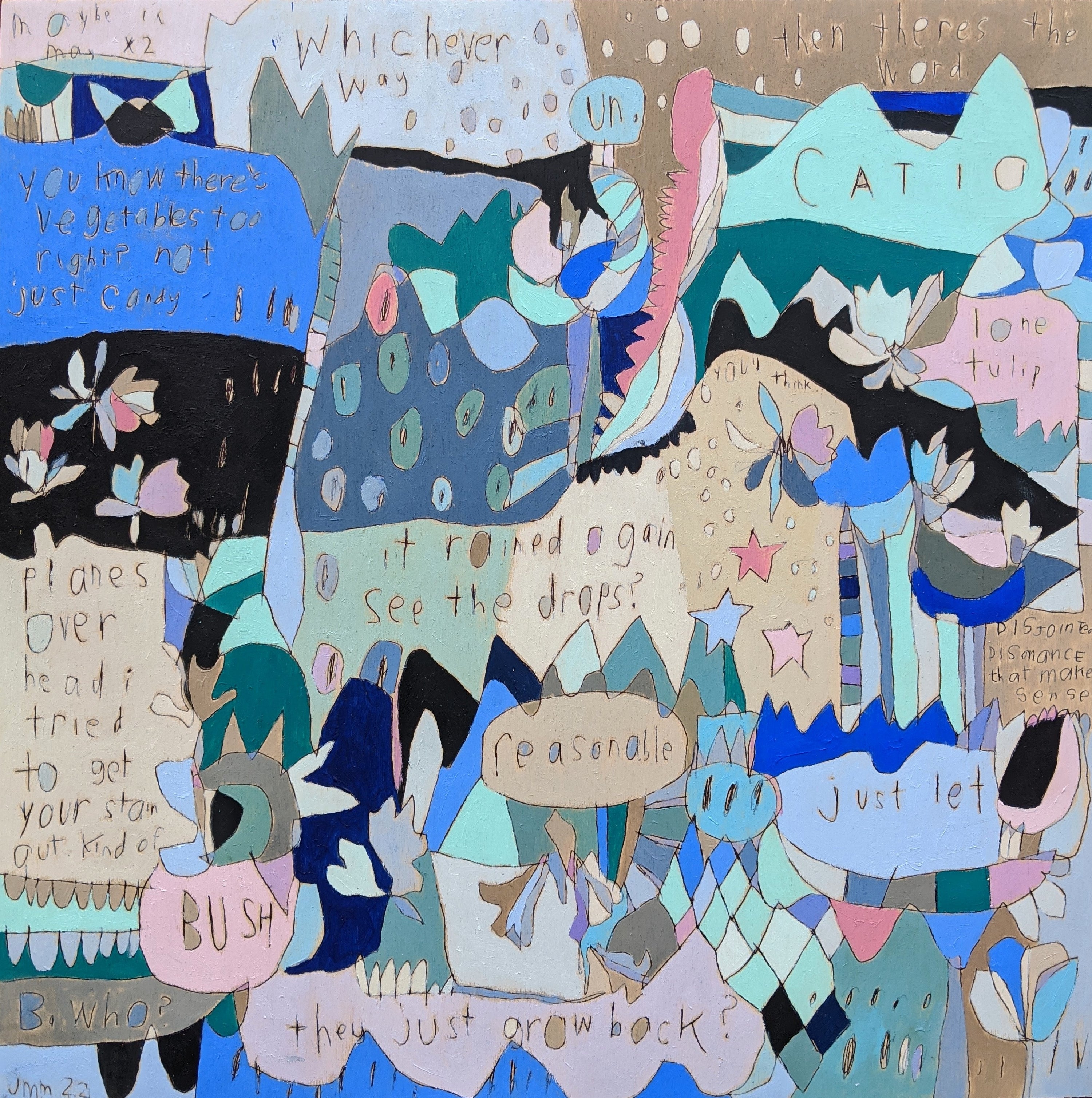 May 2022: Jennifer Mercede - Ink & Acrylic