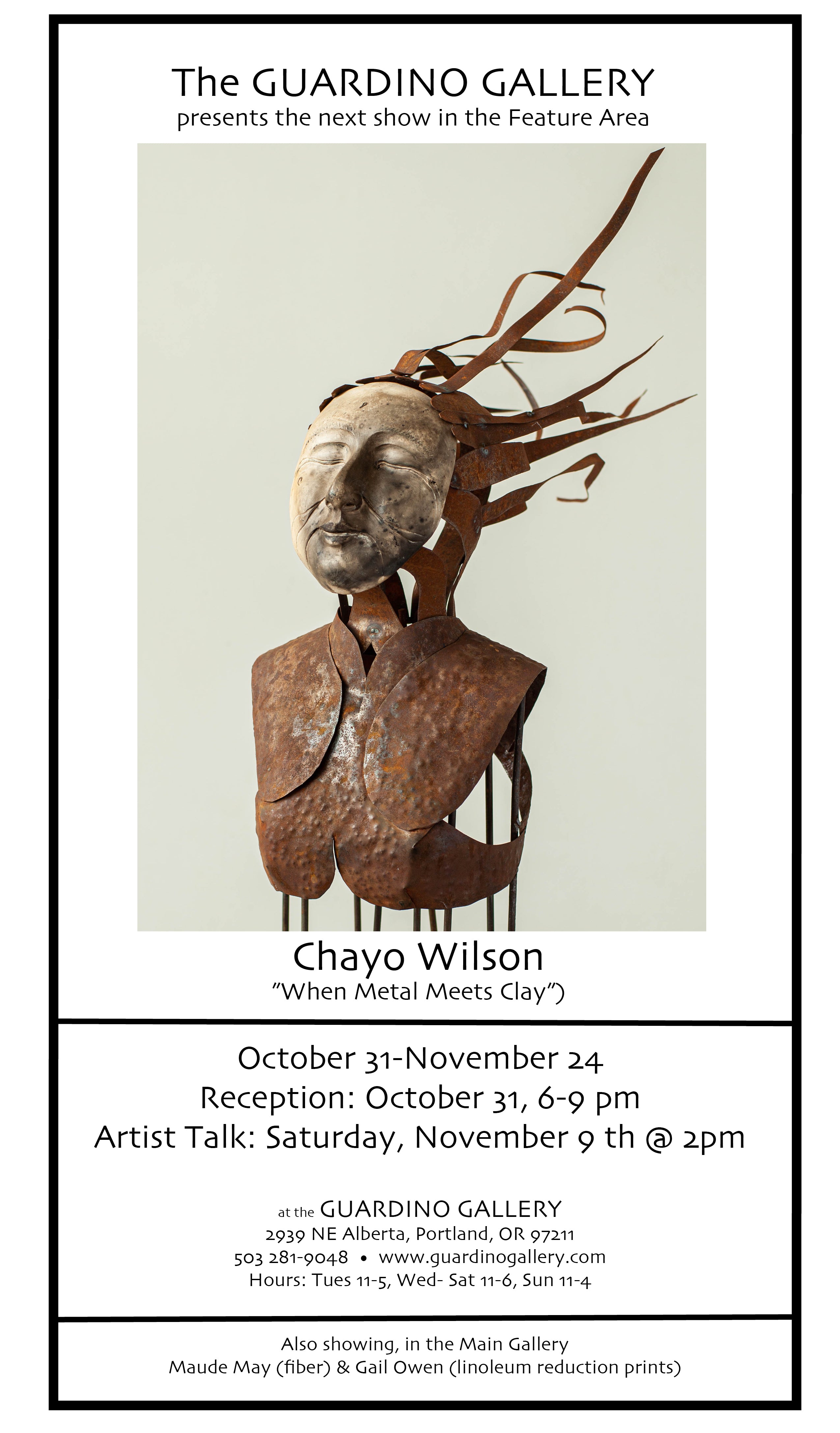 November 2019: Chayo Wilson