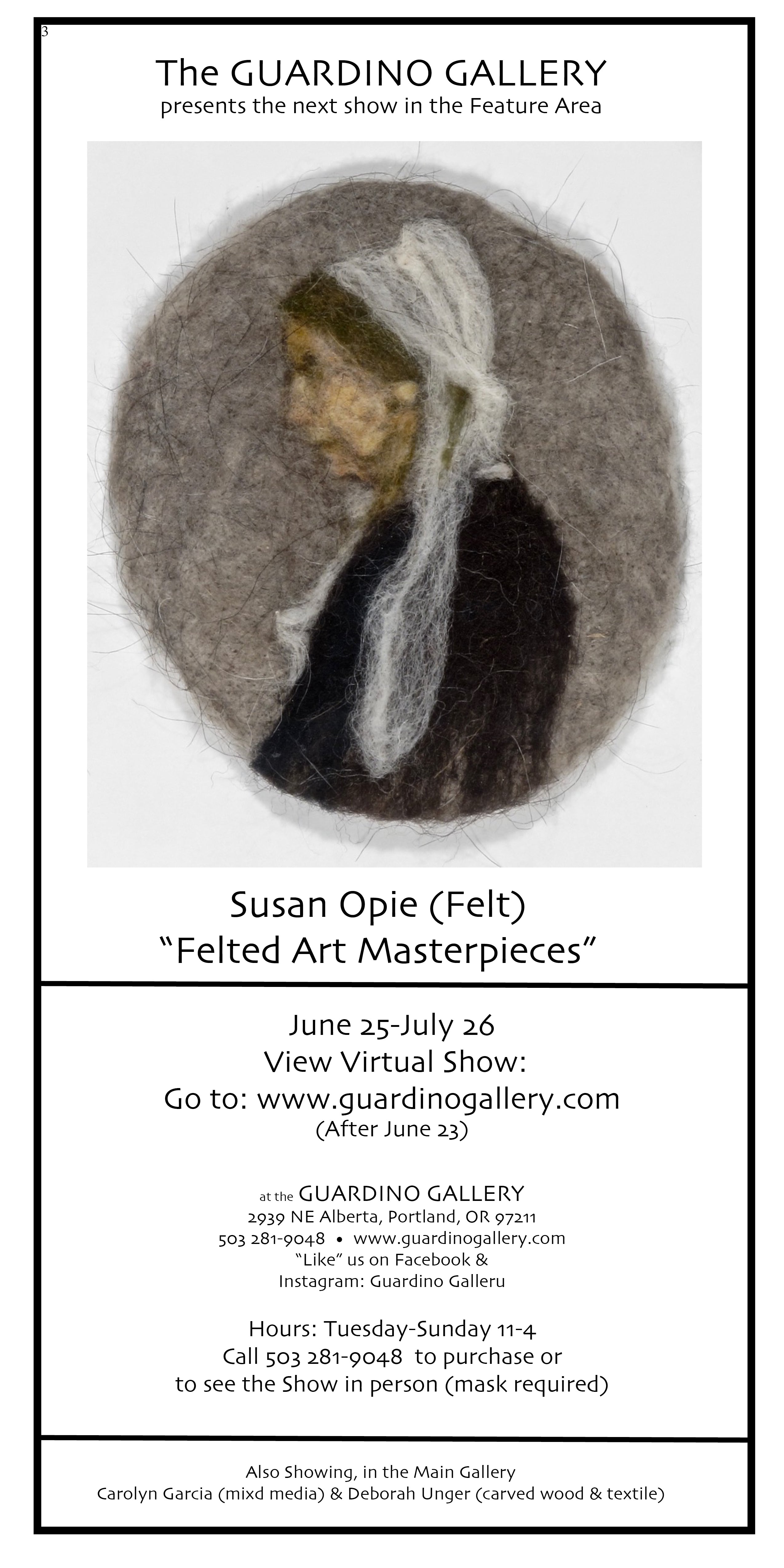 July 2020: Susan Opie