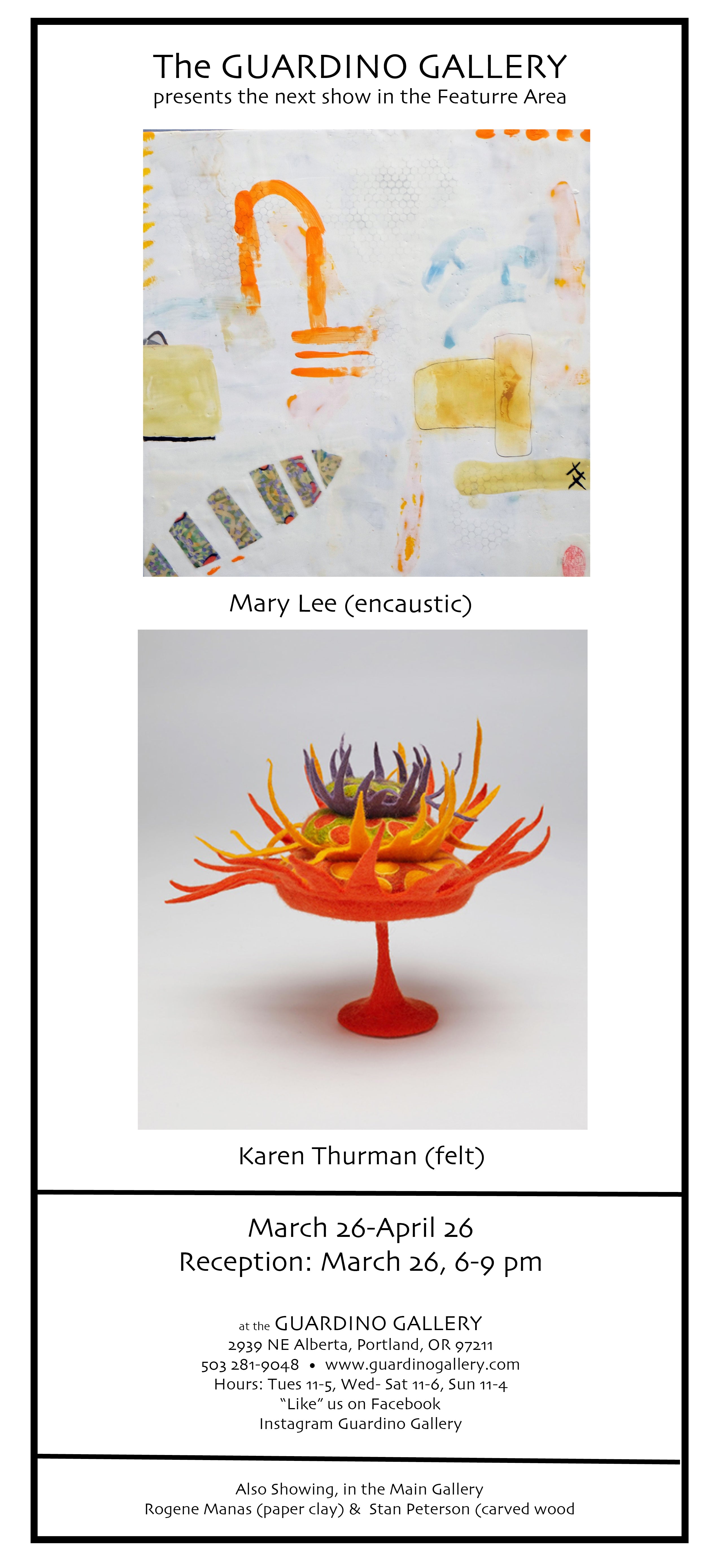 April 2020: Mary Lee & Karen Thurman