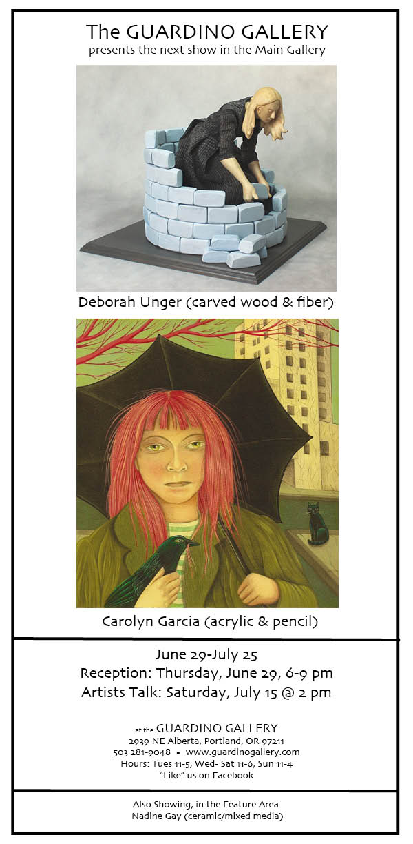 July 2017: Deborah Unger & Carolyn Garcia