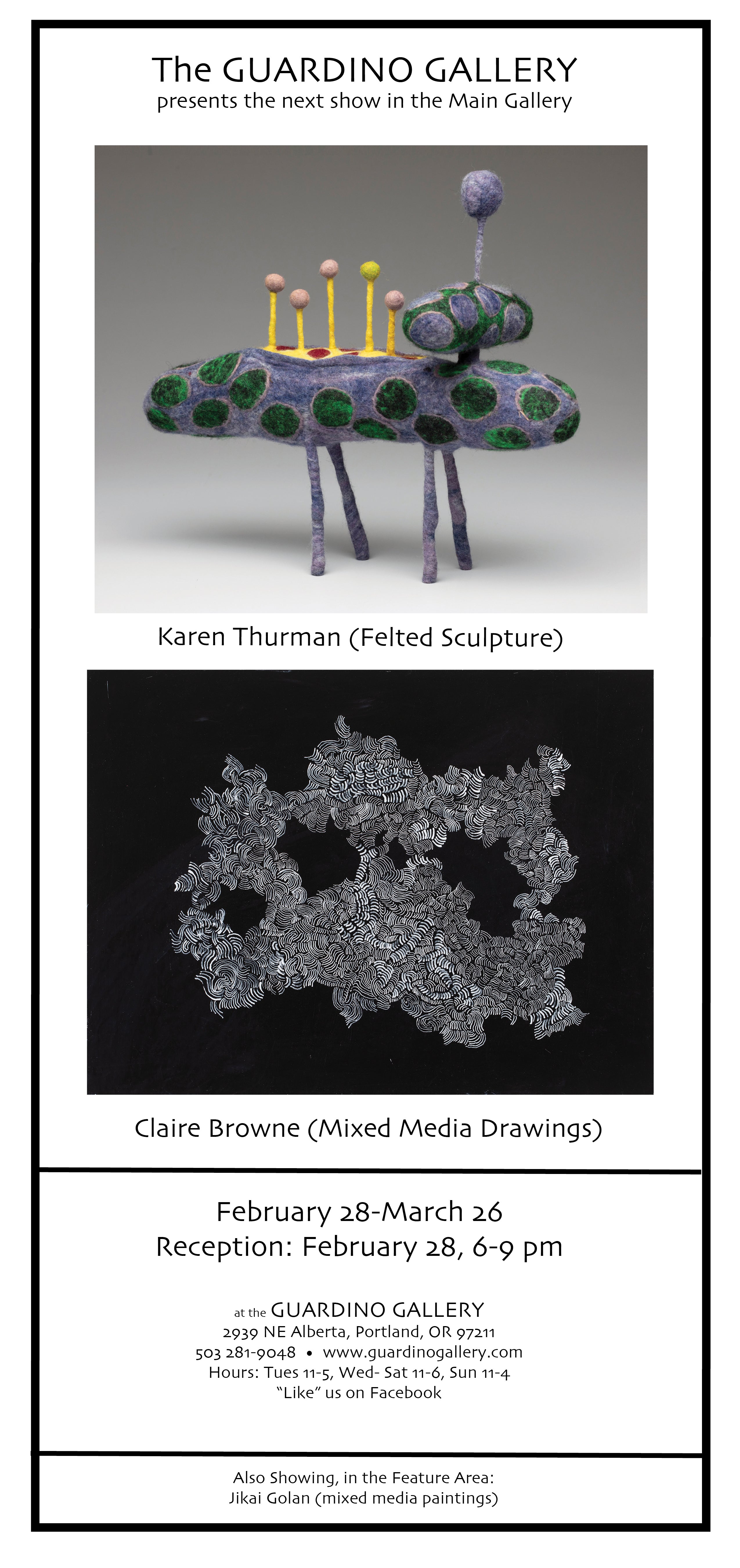 March 2019: Karen Thurman & Claire Browne