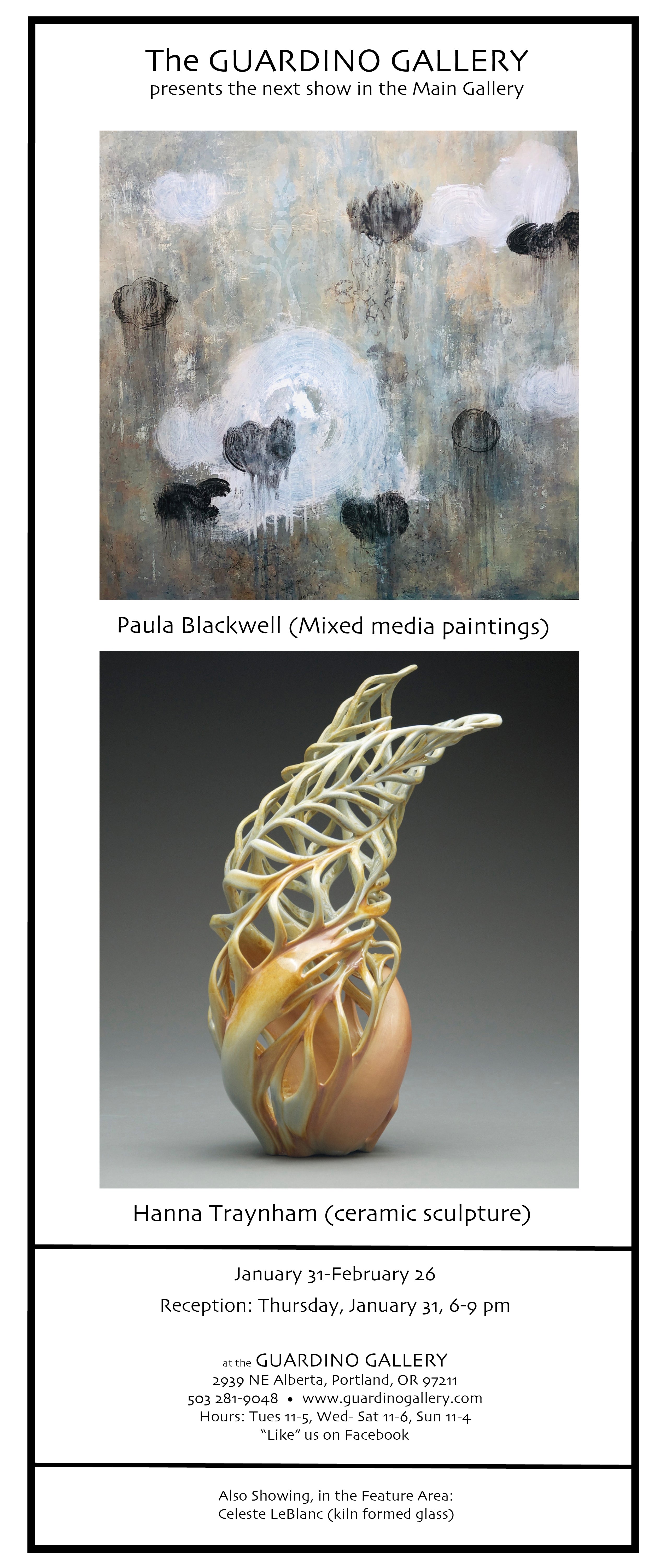 February 2019: Paula Blackwell & Hanna Traynham