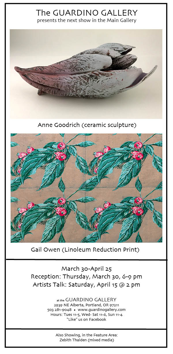 April 2017: Gail Owen & Anne Goodrich