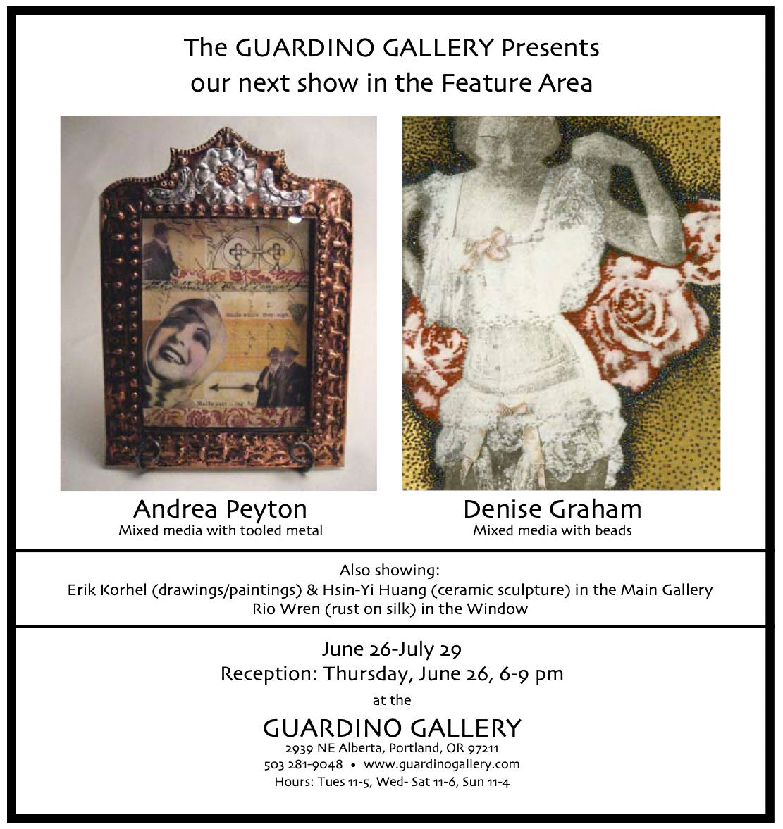 July 2008: Andrea Peyton & Denise Graham