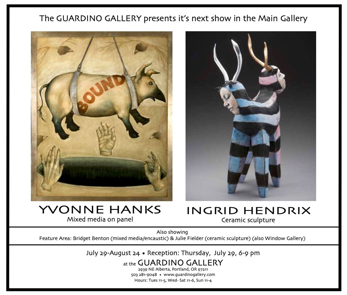 August 2010: Yvonne Hanks & Ingrid Hendrix