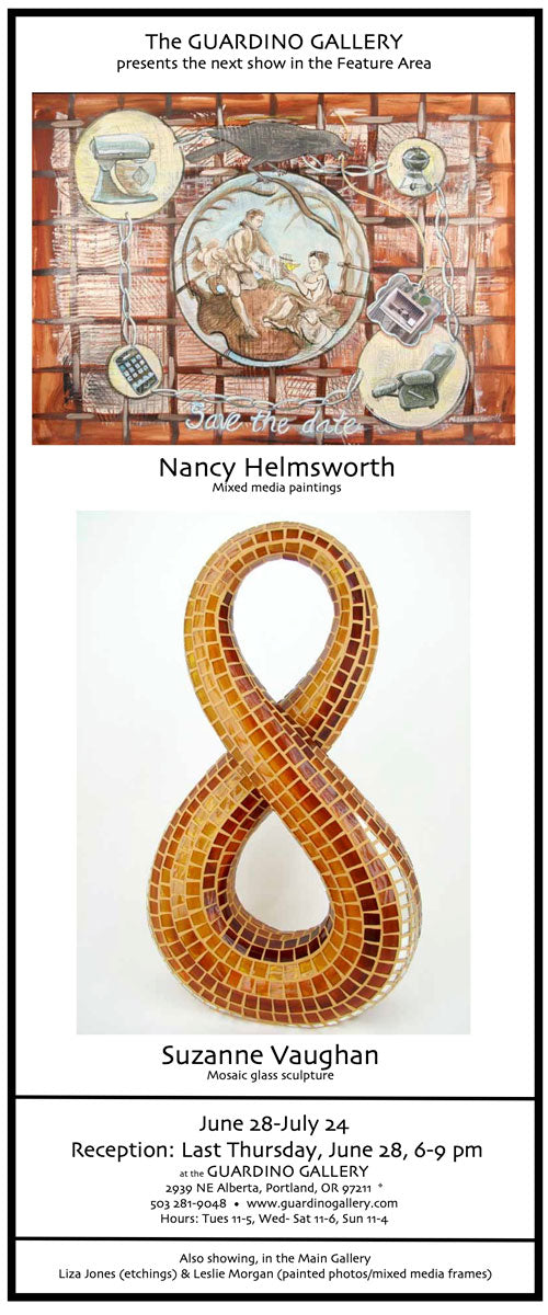 July 2012: Nancy Helmsworth & Suzanne Vaughan