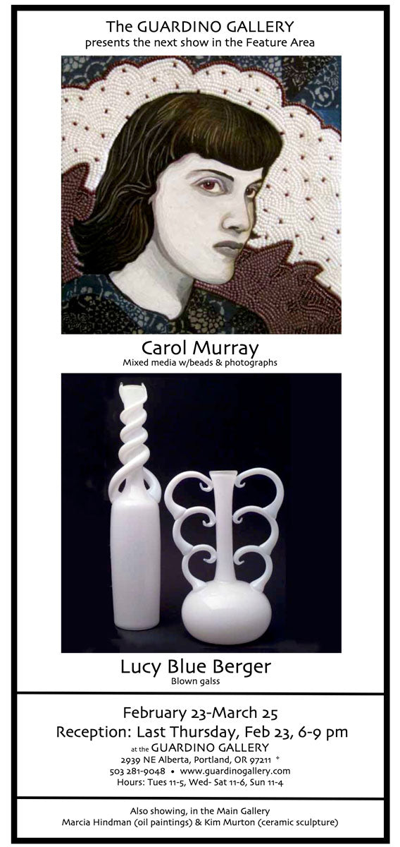 March 2012: Carol Murray & Lucy Blue Berger