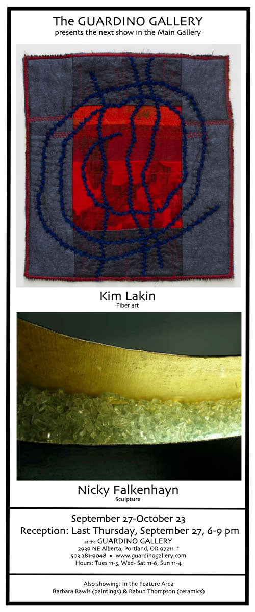 October 2012: Kim Lakin & Nicky Falkenhayn