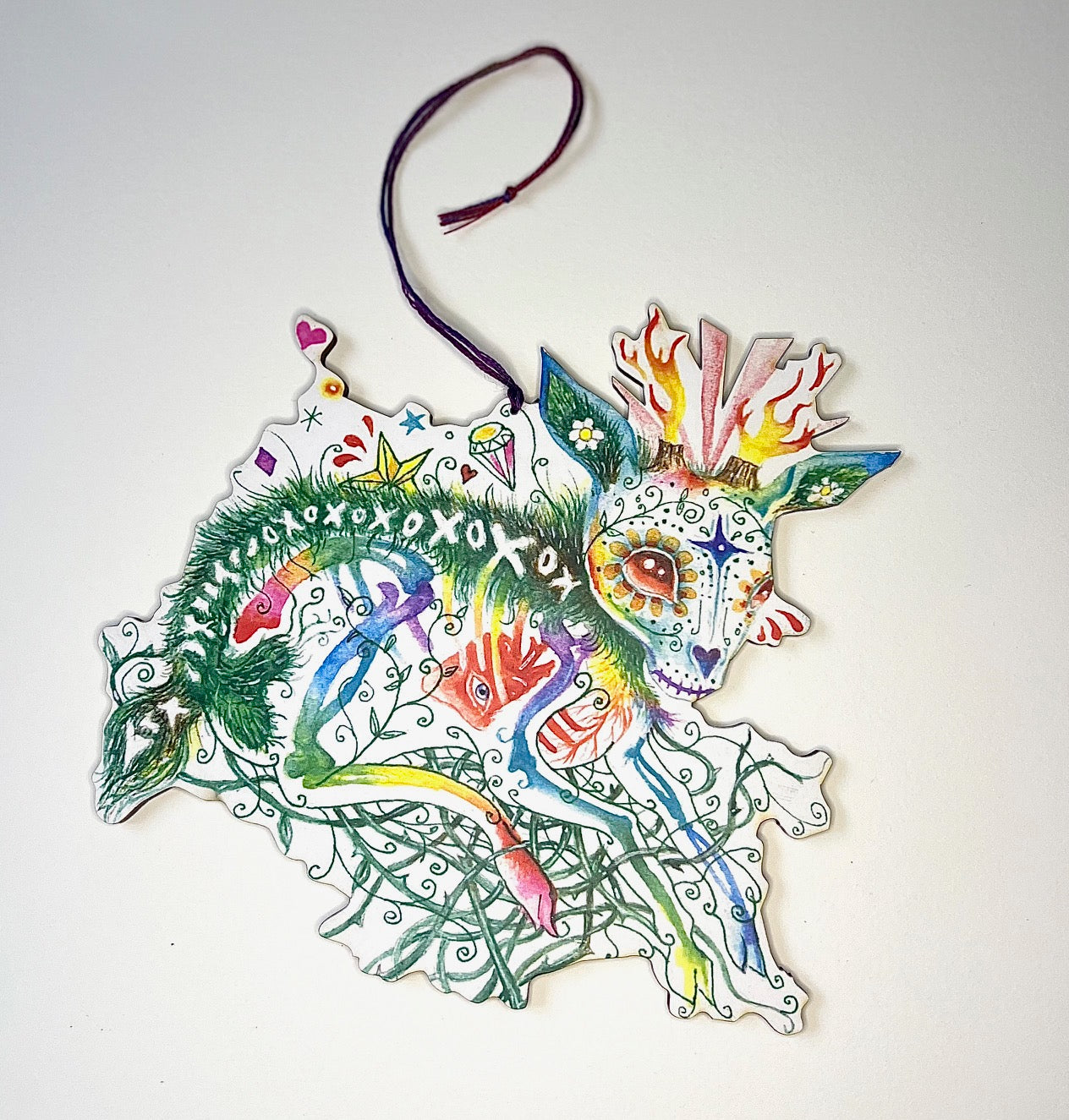 104. DOTD deer ornaments