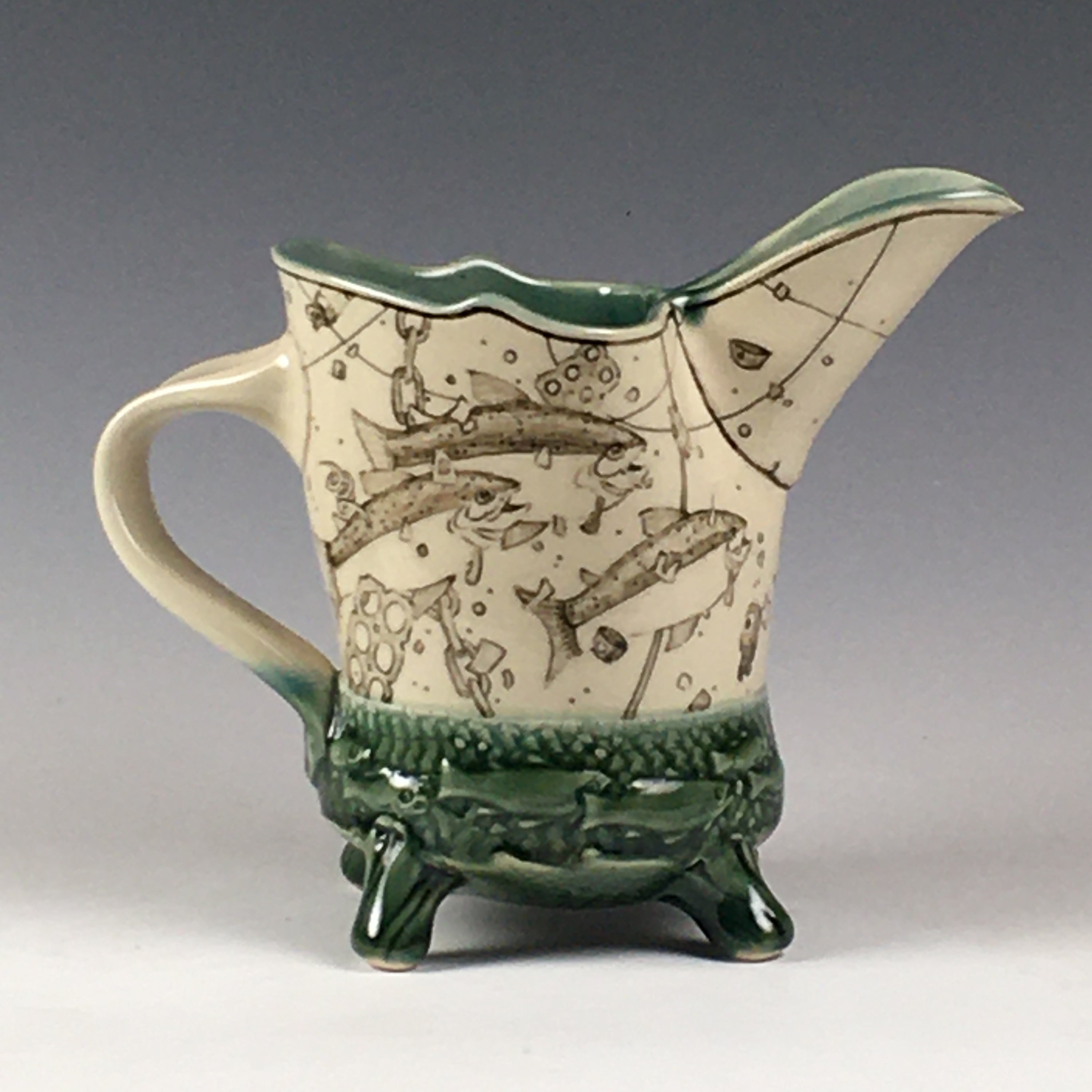 109. Fish Et Cetera Creamer