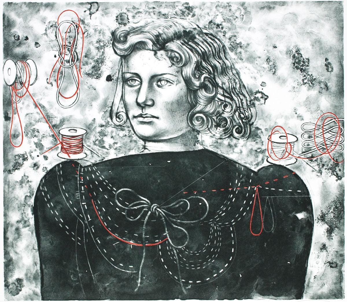 11. Piecework (B&W&Red)