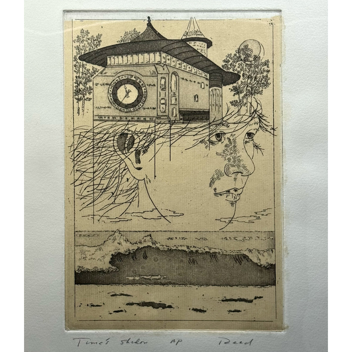 110. Time’s Shadow - Etching