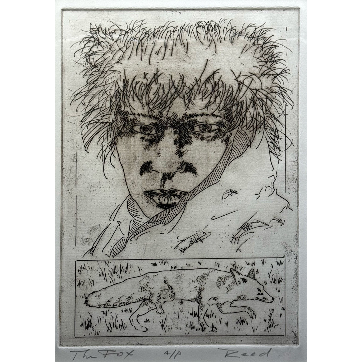 111. The Fox - Etching