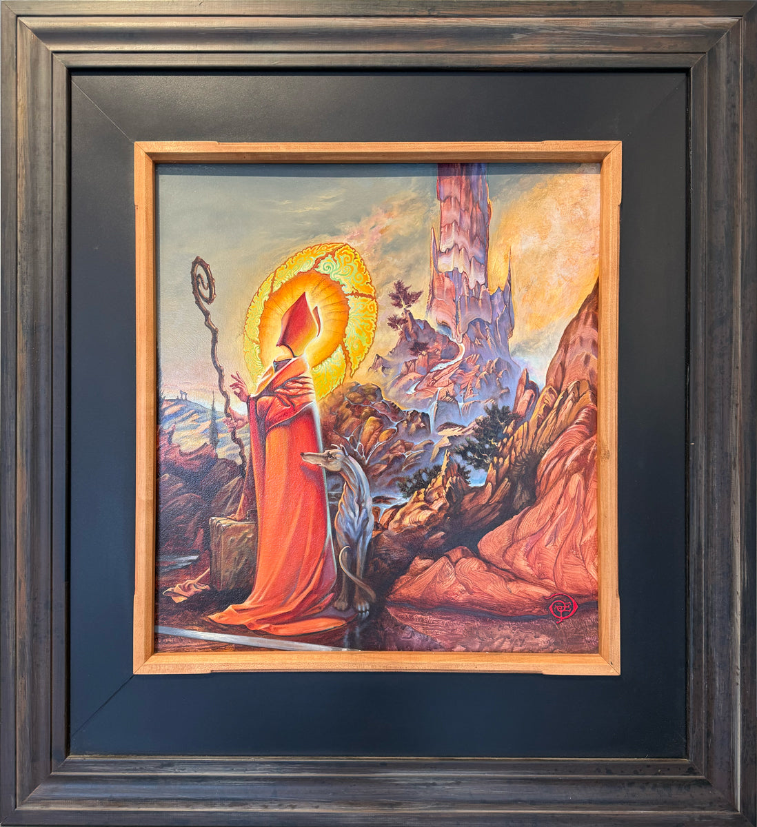 113. LEAVING ETERNITY (RED ROBE) MONK