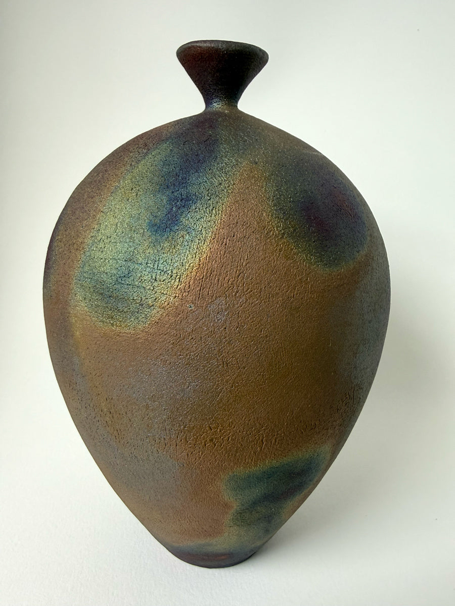 113. Medium Raku Vessel