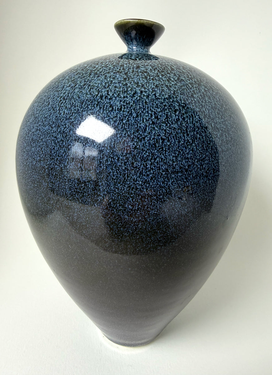 114. Blue Speckled Vessel