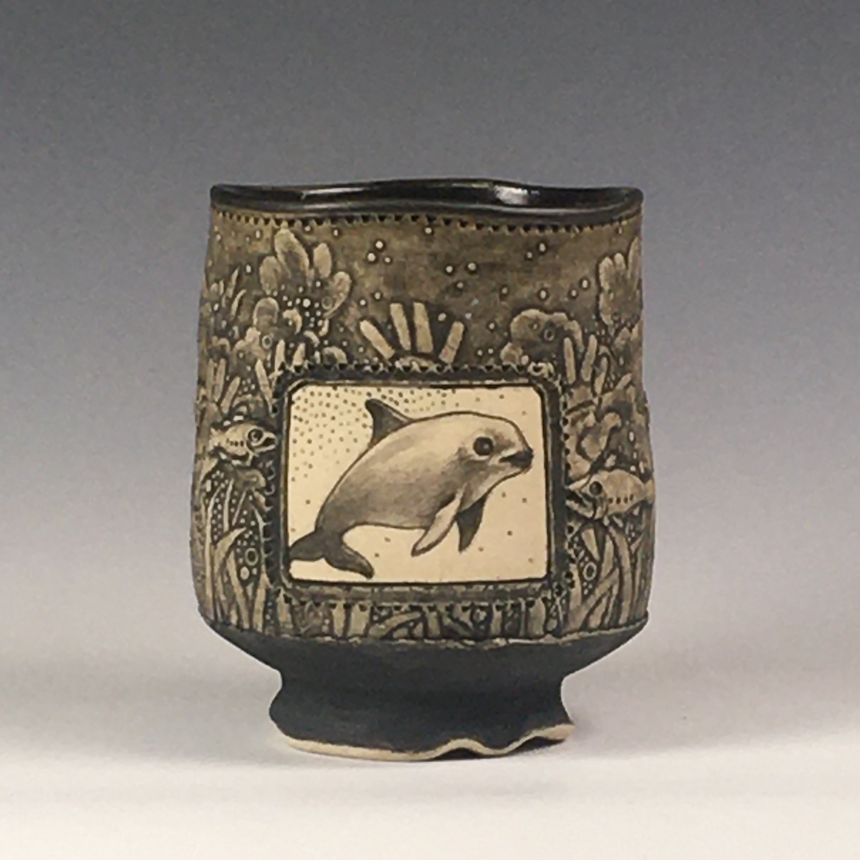 115. Vignette Yunomi/Vaquita & Sea Turtle