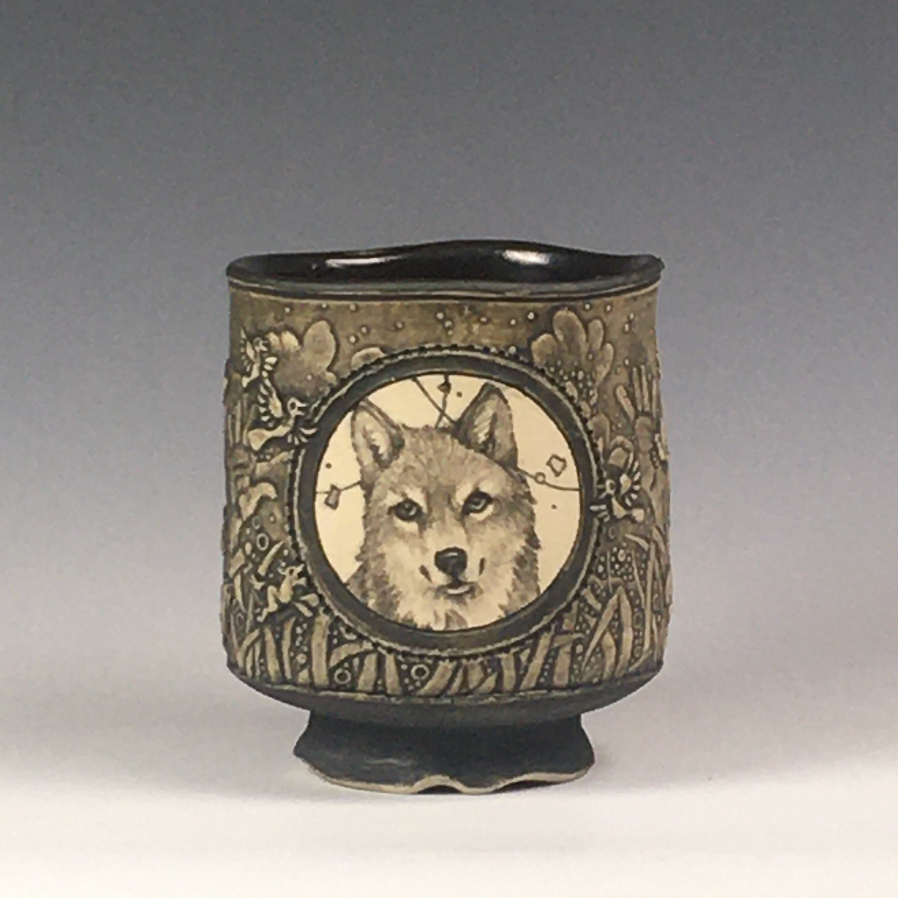 116. Vignette Yunomi/Gray Wolf & Lynx