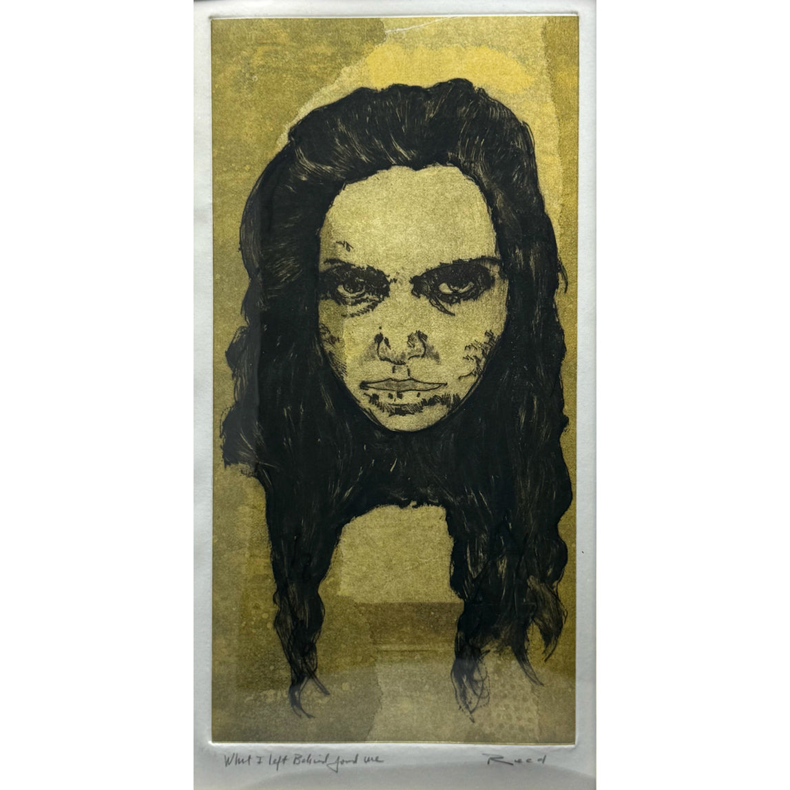 125. What I Left Behind, Found Me - Etching