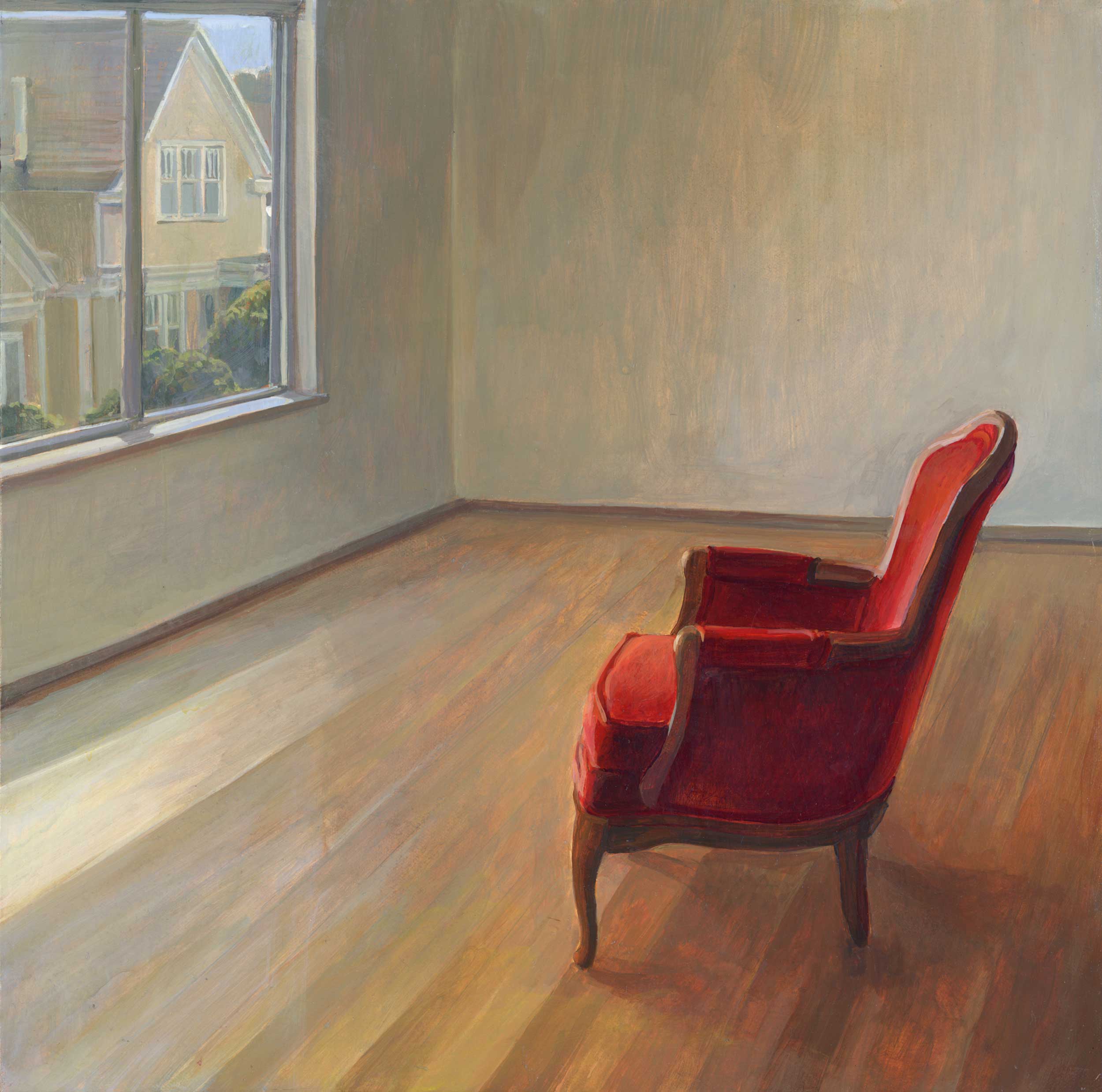 127. Red Chair by the Window