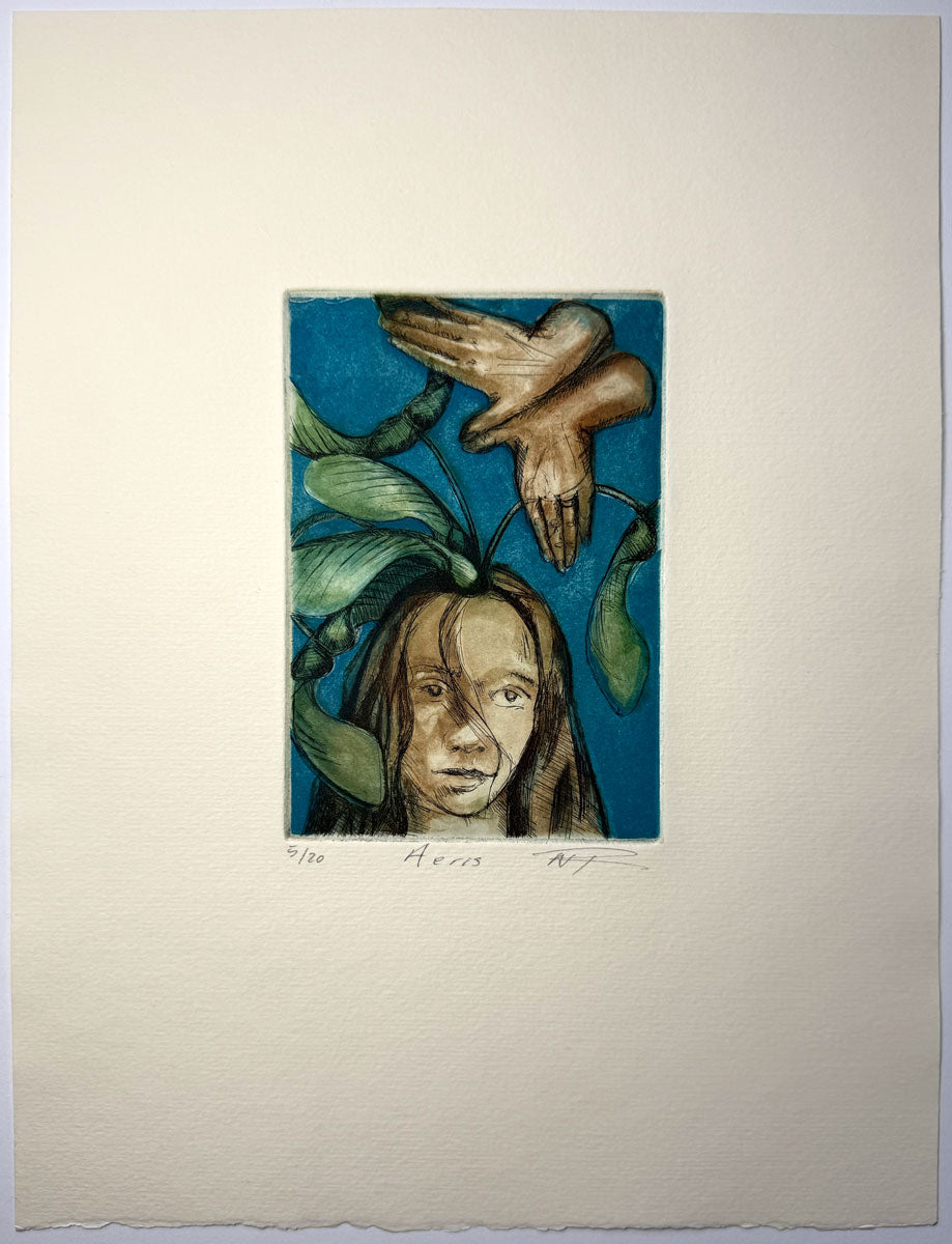 Nicole Rawlins — Aeris (Intaglio Print)