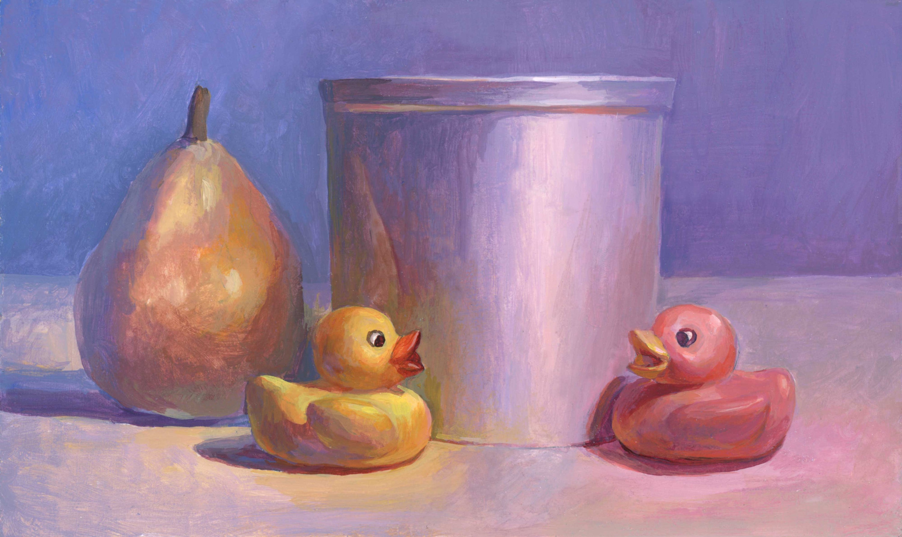 133. Duckies' Greeting