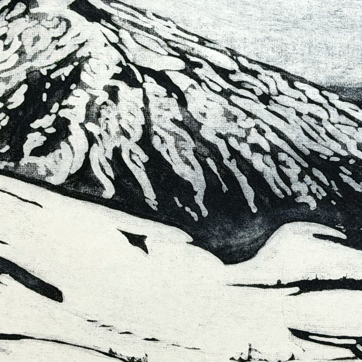 13. Snow on Lava