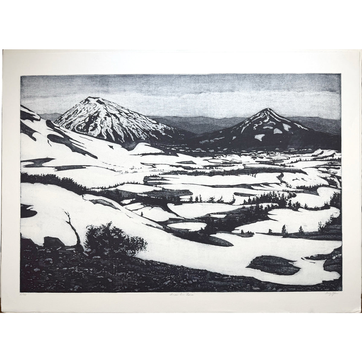 13. Snow on Lava