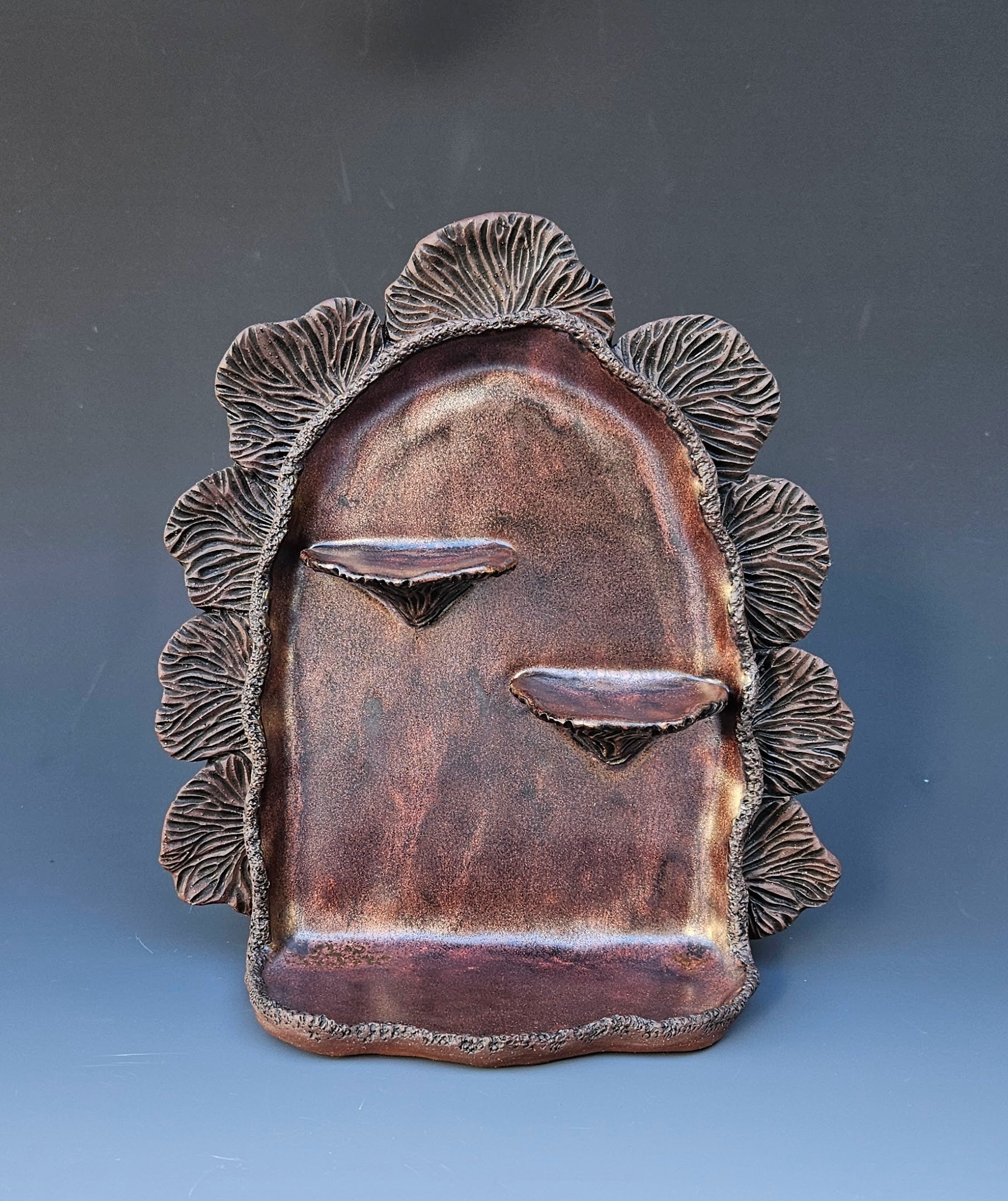 148. Large Copper Hangable Altar with Shelves