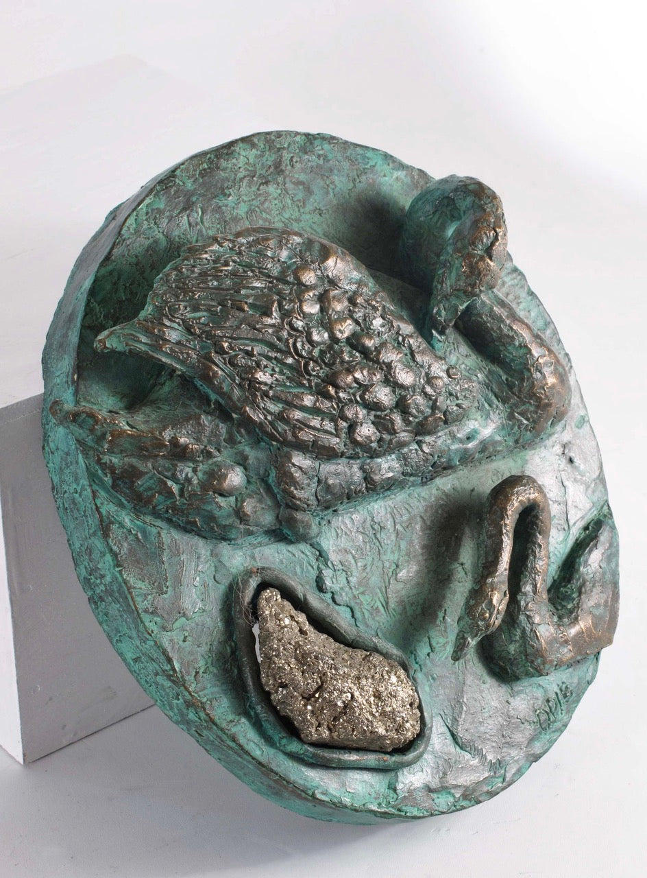 151. Birds and Rocks - Swan