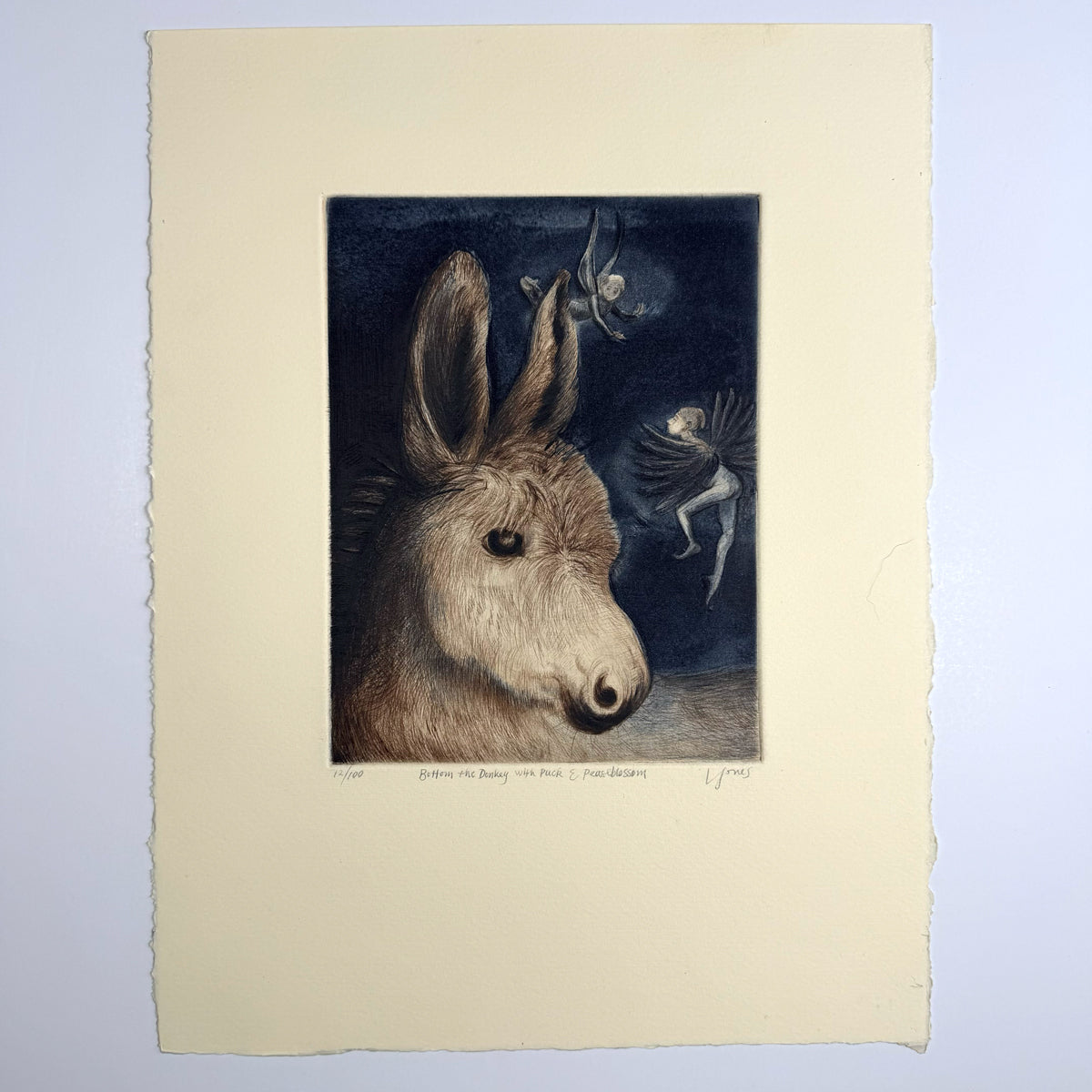 15. Bottom the Donkey with Puck and Peas Blossom