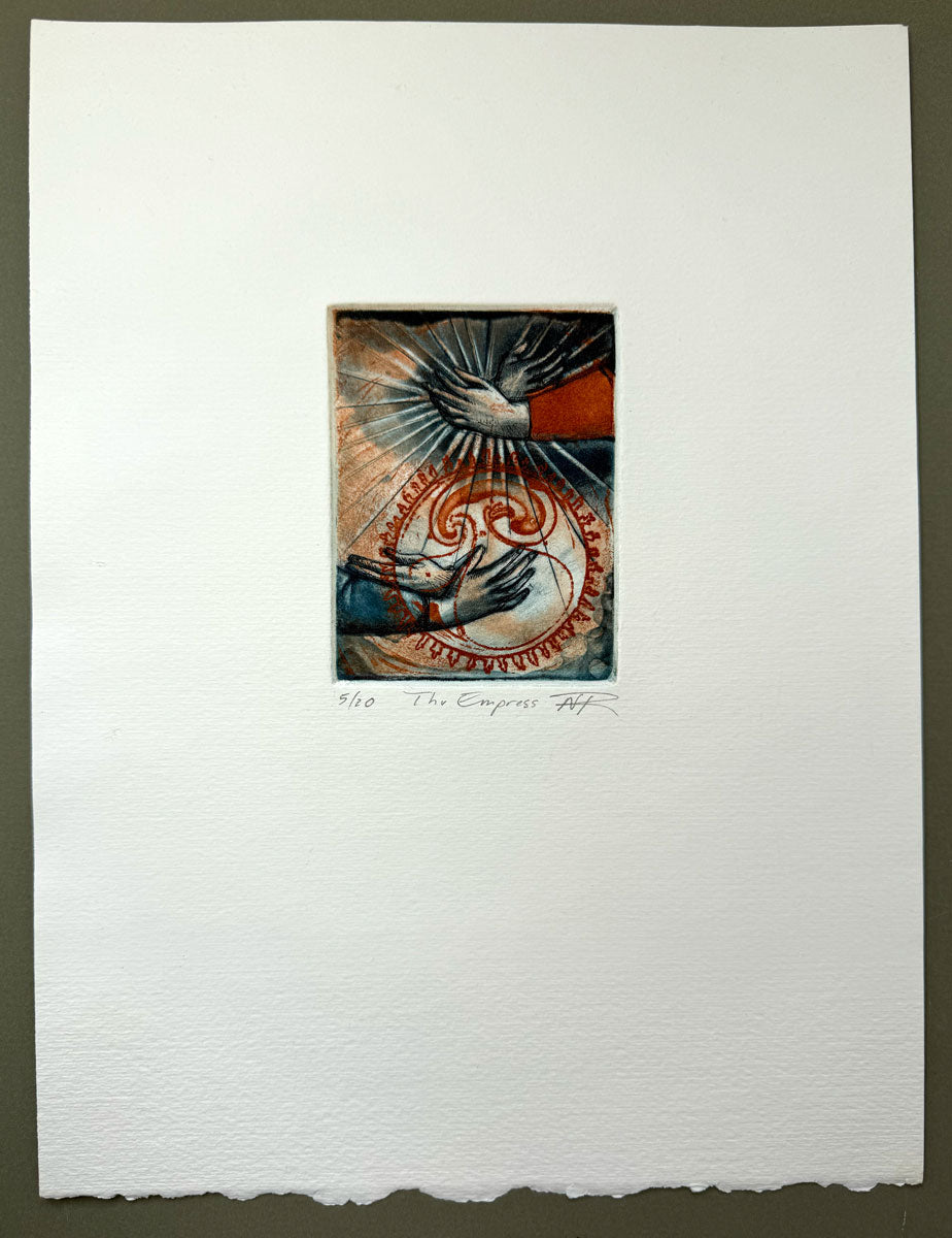 Nicole Rawlins — The Empress (Intaglio Print)
