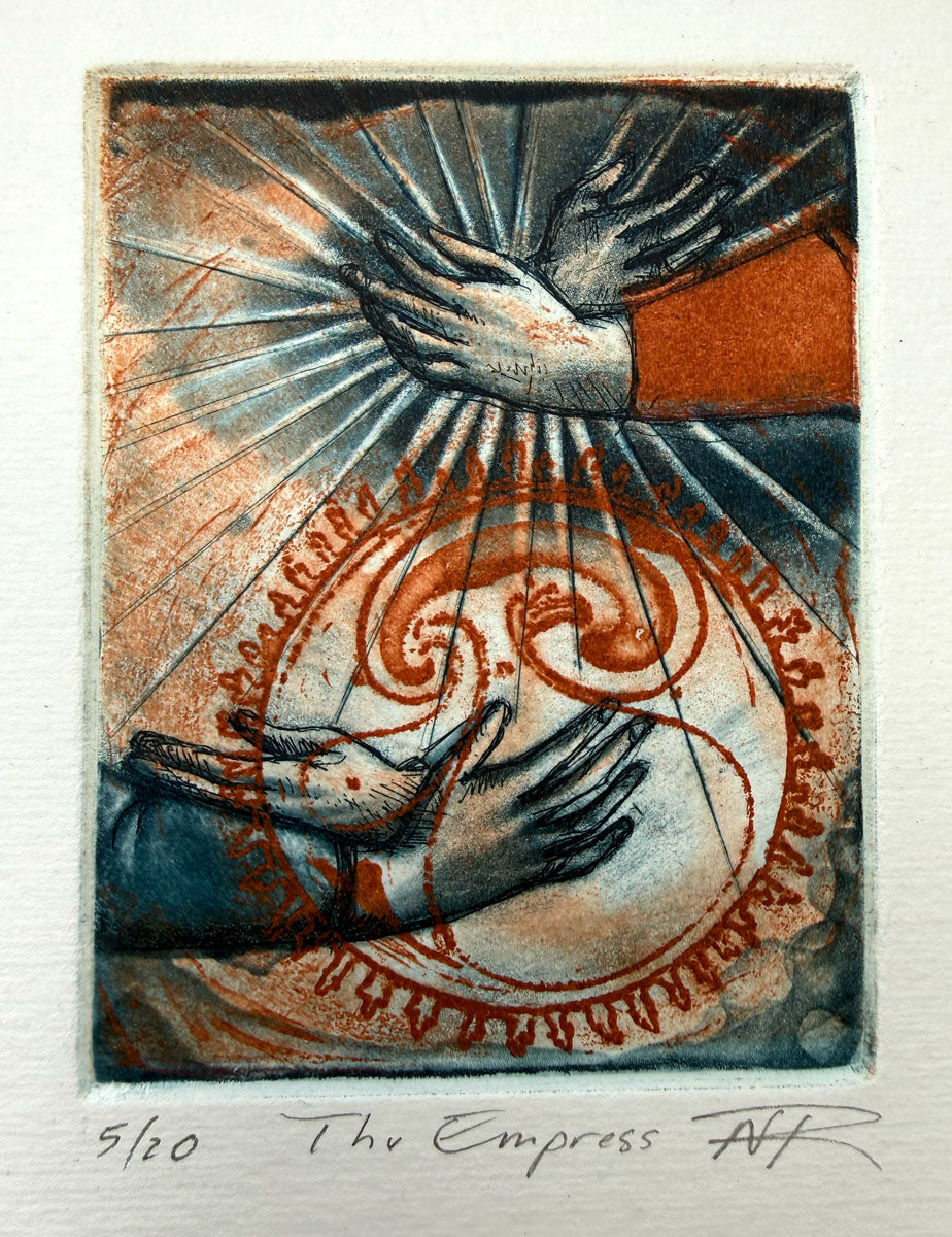 Nicole Rawlins — The Empress (Intaglio Print)