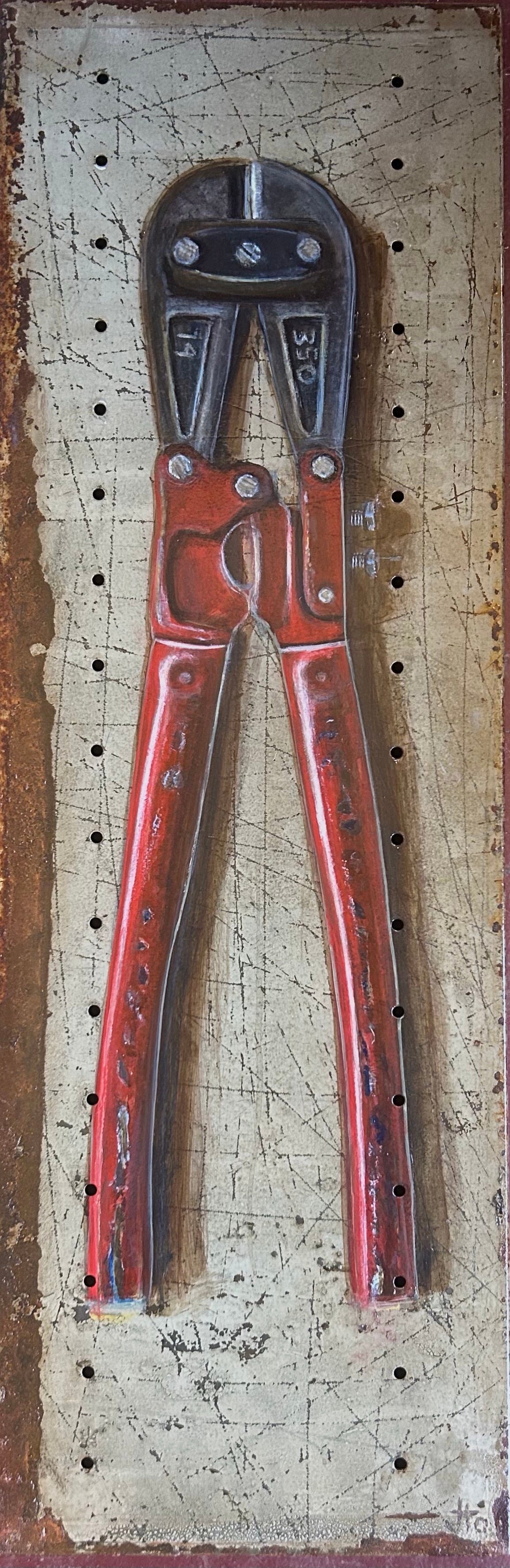 202. Wrench on Tan panel