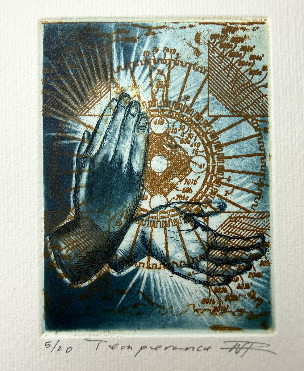 Nicole Rawlins Temperance | Intaglio Print