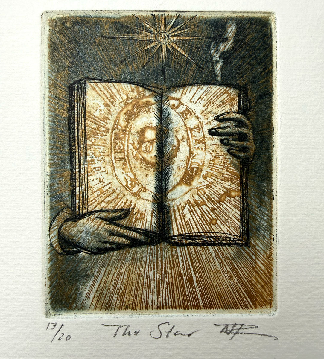 Nicole Rawlins — The Star (Intaglio Print)