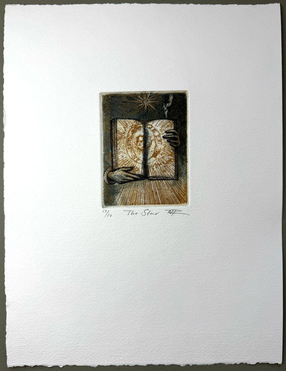 Nicole Rawlins — The Star (Intaglio Print)
