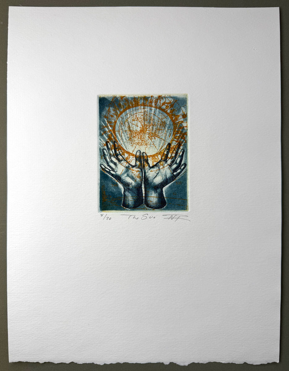 Nicole Rawlins — The Sun (Intaglio Print)